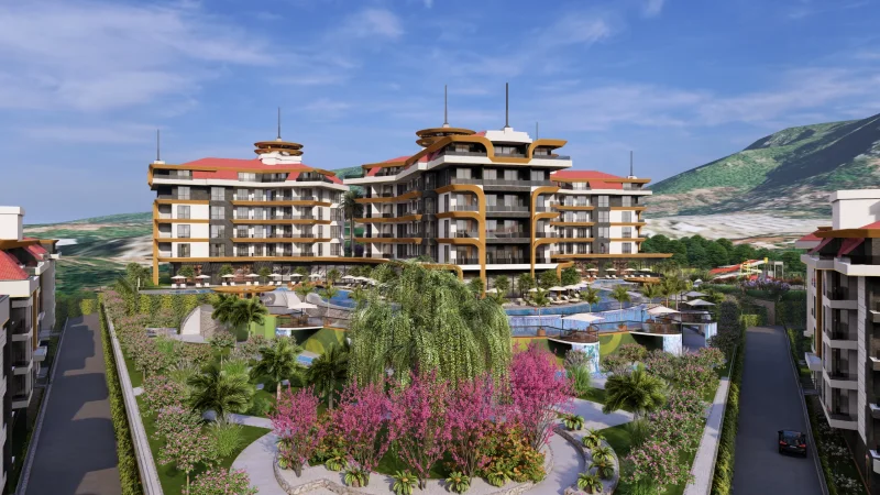 CEBECİ VISTA | Престижный жилой комплекс в Кестеле, Аланья