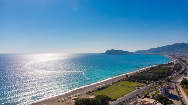4+1 Apartment with Sea View in Alanya