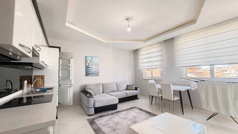 For Sale 1+1 Apartment in Oba, Alanya