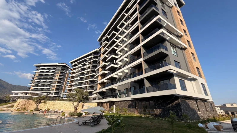 2+1 Apartment for Sale in Küçüker Tower, Alanya