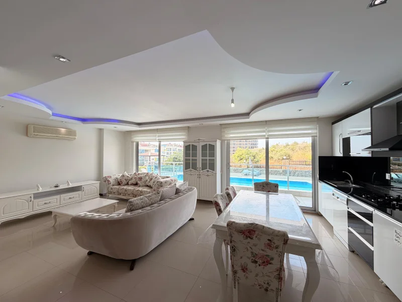 Trädgårdsduplex 2+1 Till Salu i Alanya