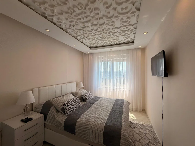 Zero Distance to Sea 1+1 Apartment in Alanya, Mahmutlar