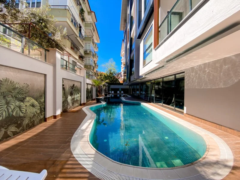 Lägenhet 1+1 till salu i Kızlarpınarı, Alanya