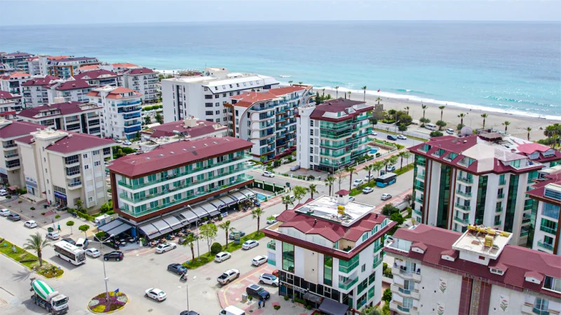 Zum Verkauf stehende 2+1 Wohnung direkt am Meer in Alanya