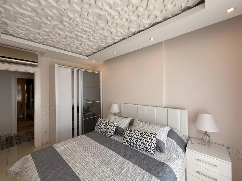 Zero Distance to Sea 1+1 Apartment in Alanya, Mahmutlar
