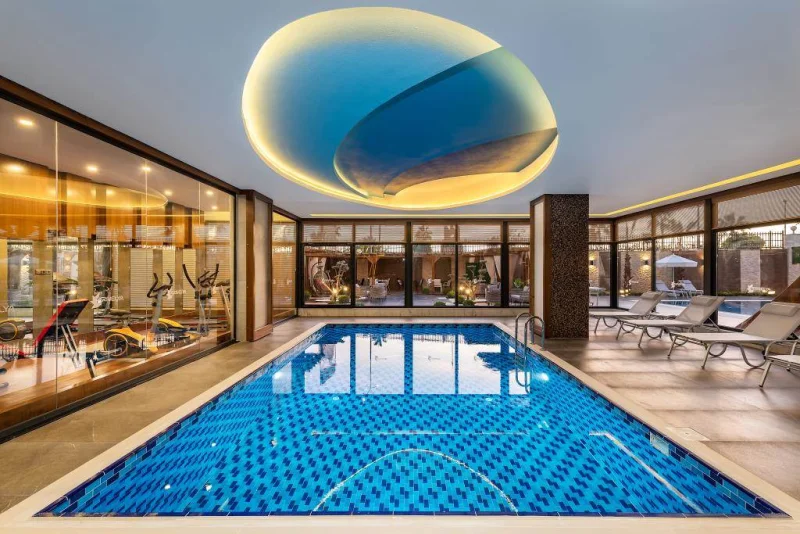 Alanya, 4+1 Lägenhet på Arnelya Beach Residence