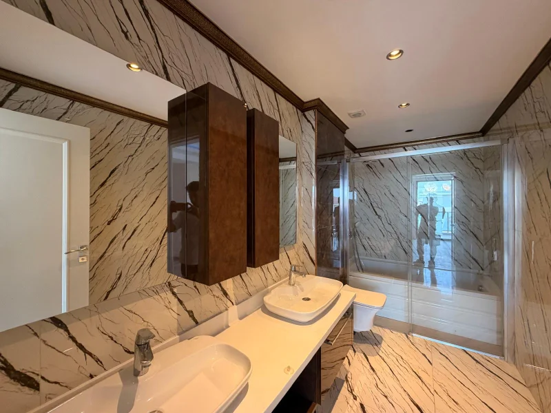 Alanya, 4+1 Lägenhet på Arnelya Beach Residence