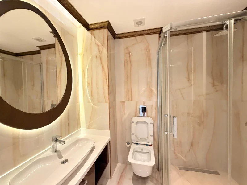 Alanya, 4+1 Lägenhet på Arnelya Beach Residence