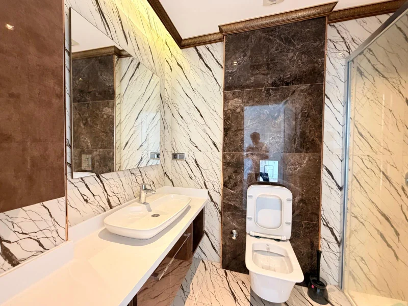 Alanya, 4+1 Lägenhet på Arnelya Beach Residence
