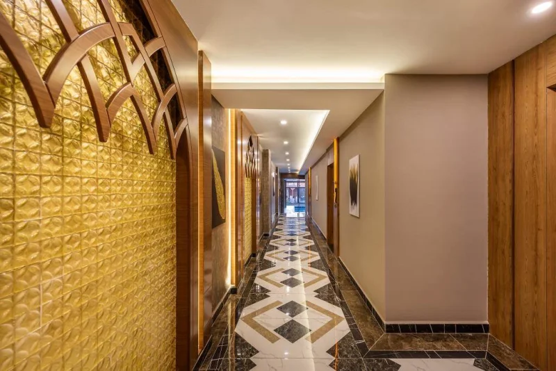 Alanya, 4+1 Lägenhet på Arnelya Beach Residence