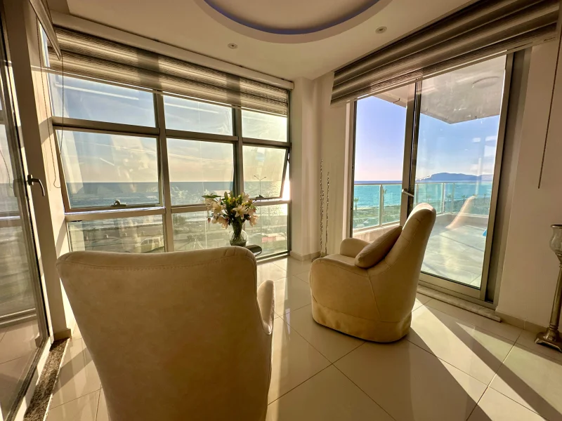 2+1 Sea View Apartment at Gold Castle