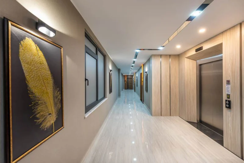 Alanya, 4+1 Lägenhet på Arnelya Beach Residence