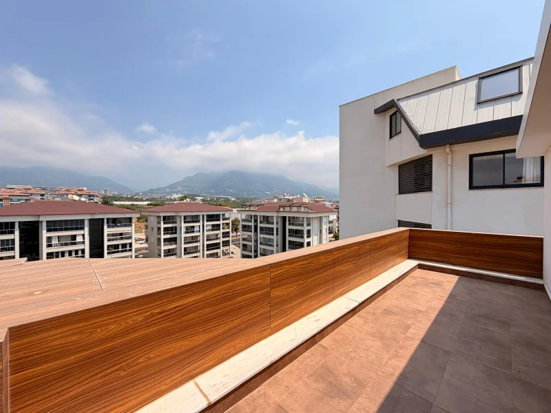 Alanya, 4+1 Lägenhet på Arnelya Beach Residence