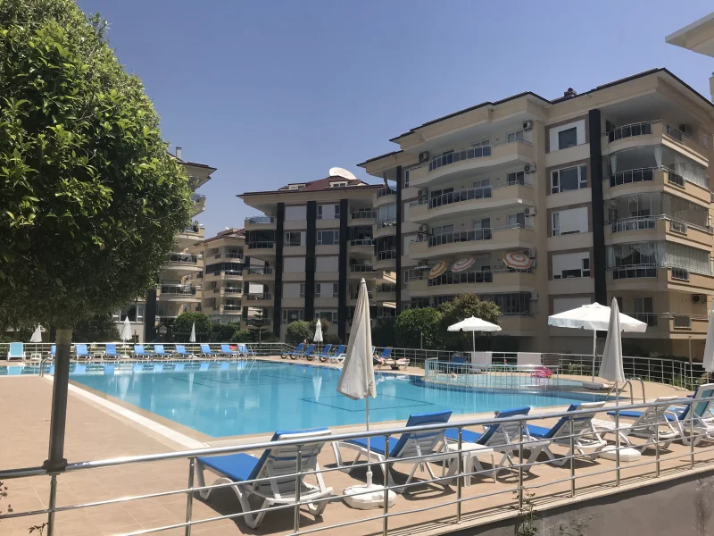 Møbleret 3+1-lejlighed i Akdeniz Blue Park Residence