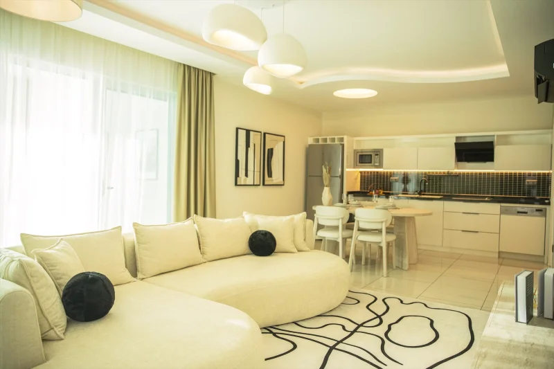 Seven Stars: 2+1 Wohnung mit Meerblick
