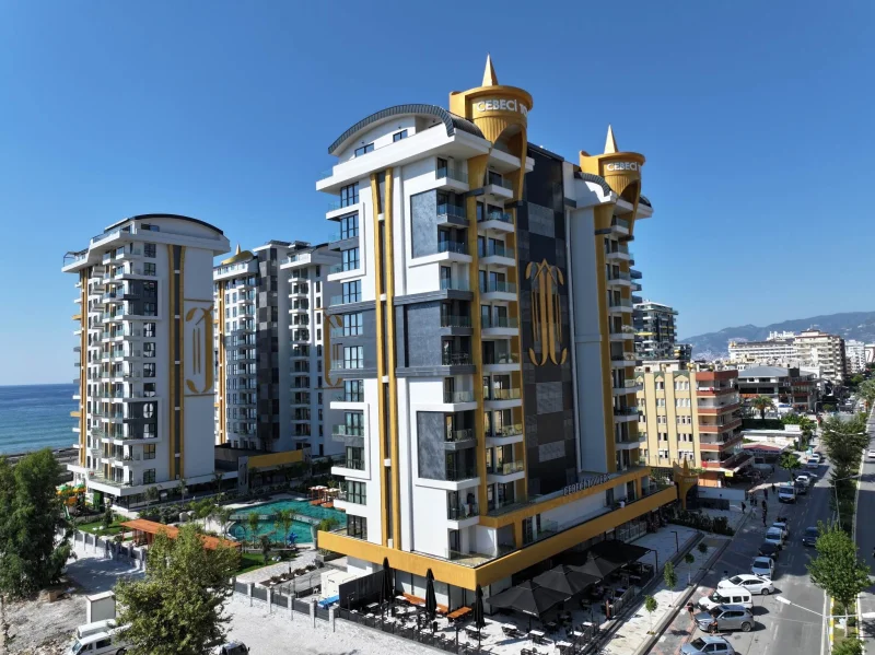 Cebeci Towers'ta Deniz Manzaralı  1+1 Daire