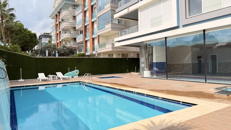 1+1 Apartment at Küçüker Sea Star on the Kestel Seafront