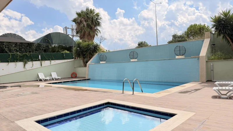 1+1 Apartment at Küçüker Sea Star on the Kestel Seafront
