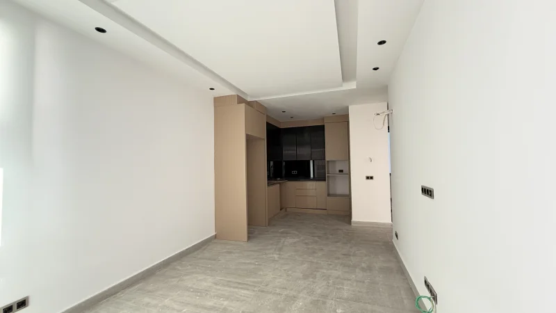 1+1 Wohnung mit Meerblick im Küçüker Palazzo
