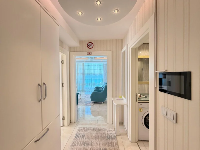 Квартира 1+1 с видом на море в Empire Residence