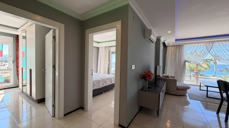 Yılmaz Delux'ta Deniz Manzaralı 2+1 Daire