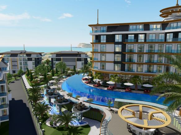 Luxury Apartments for Sale in Alanya